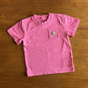 Carhartt pink pocket tee 3T